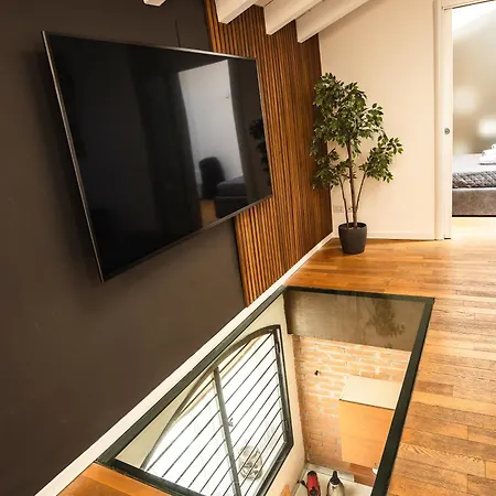 Luxury Industrial Vicino Al Centro Con Garage Apartment *